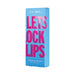 Simply Sexy Let's Lock Lips pheromone perfume in blue and pink packaging, 0.3 fl oz bottle size.