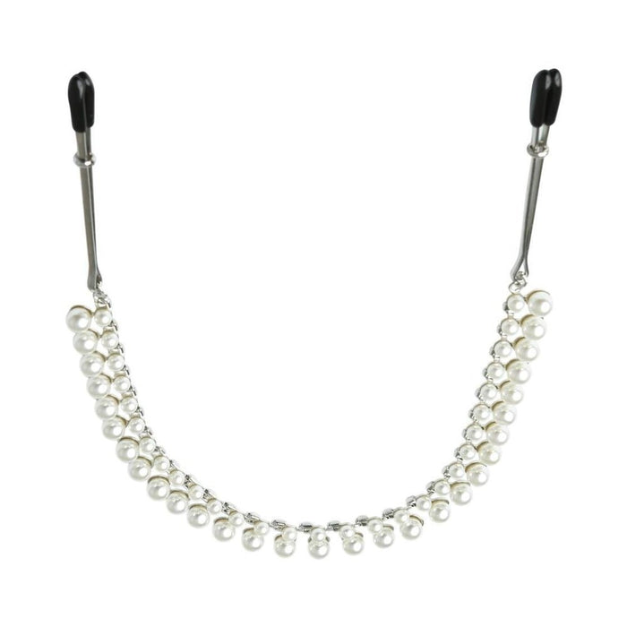 Sincerely, SS Pearl Chain Nipple Clips | SexToy.com