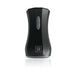 Black ergonomic silicone twin motor stroker with control buttons and SR logo on front