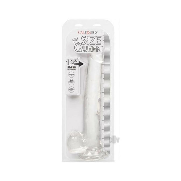 Size Queen 12 Clear - SexToy.com