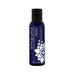 Sliquid Naturals Satin Personal Moisturizer in a 2 oz dark blue bottle with white floral design and black cap
