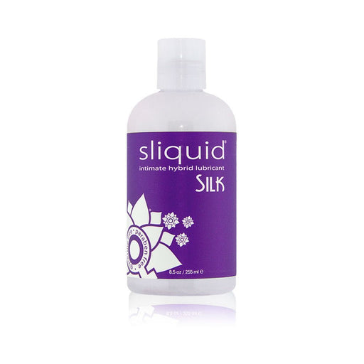 Sliquid Naturals Silk Hybrid Lubricant 8.5oz | SexToy.com