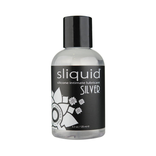 Sliquid Naturals Silver Silicone Lubricant 4.2oz | SexToy.com
