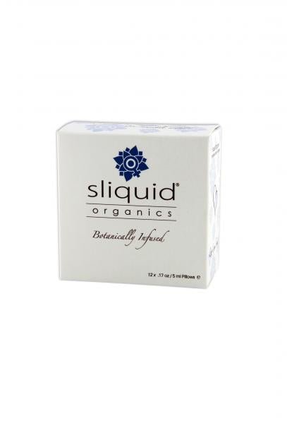 Sliquid Organics Lube Cube 12 Sample Packs | SexToy.com