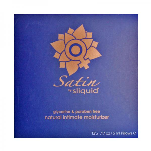 Sliquid Satin Lube Cube 12 Packettes | SexToy.com