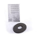 Black large Spareparts base stabilizer ring with instruction card on white background.