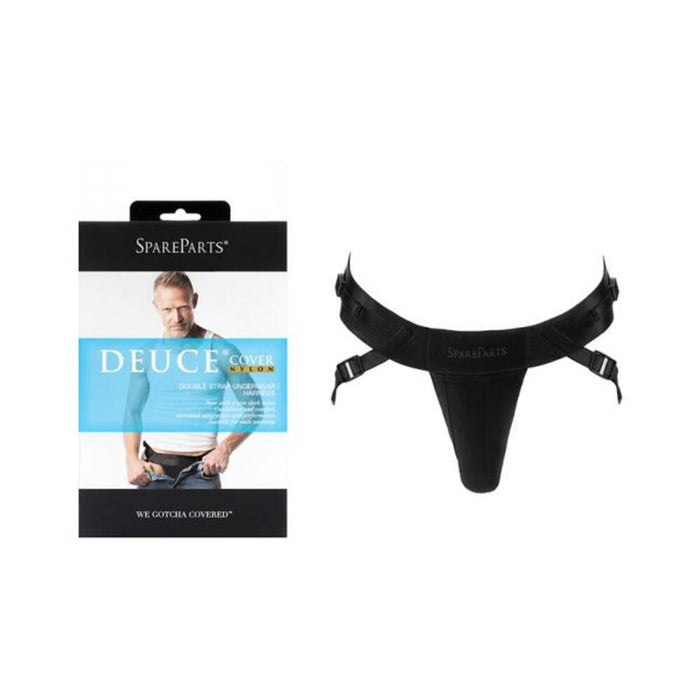Spareparts Deuce Cover Underwear Harness Black (double Strap) Size A Nylon - SexToy.com