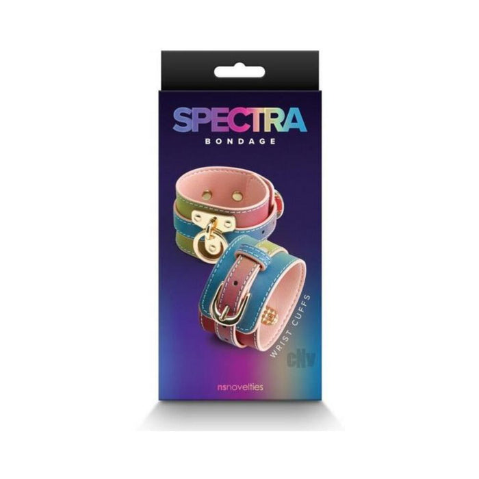 Spectra Bondage Wrist Cuff Rainbow | SexToy.com