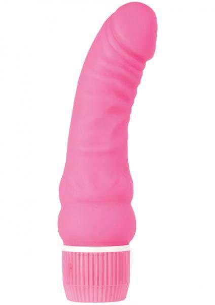 Spellbound Stud Curved Jack Multispeed Waterproof Pink 5.75 Inch | SexToy.com
