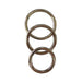 Sportsheets Metal O-Ring 3 Pack Nickel-free Rings | SexToy.com