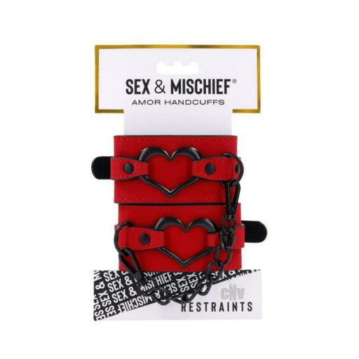 Sportsheets Sex & Mischief Amor Handcuffs - SexToy.com