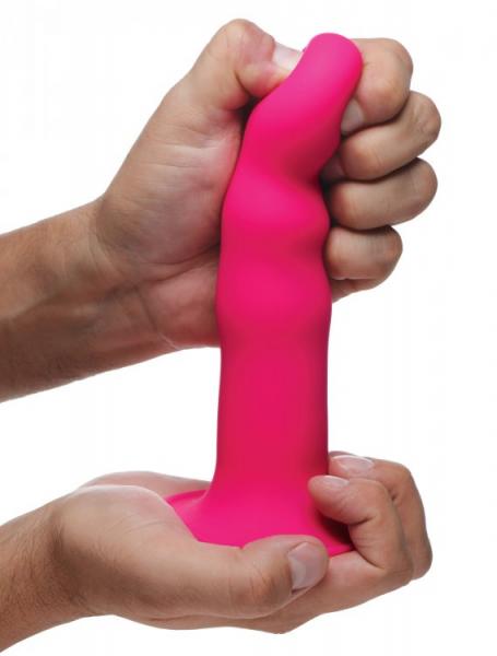Squeeze-It Squeezable Wavy Dildo | SexToy.com