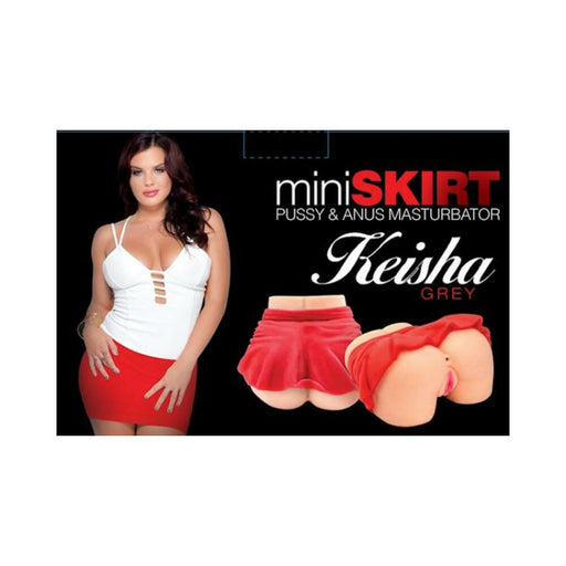 Star Stroker Keisha Grey Mini Skirt | SexToy.com