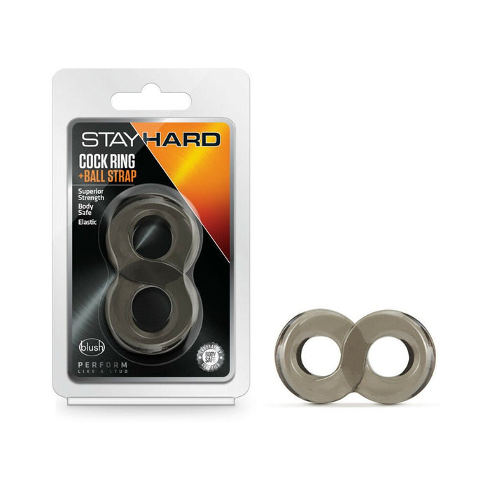 Stay Hard Cock Ring and Ball Strap - SexToy.com