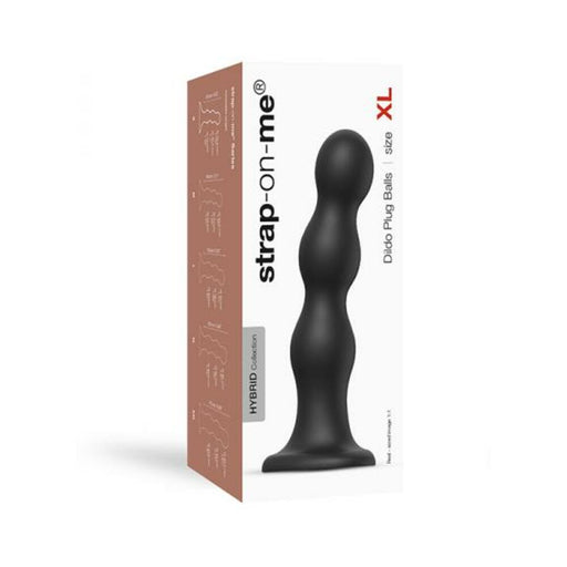 Strap-on-me Dildo Plug Balls Xl Black | SexToy.com