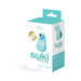 Turquoise Suki Rechargeable Sonic Vibe in sleek packaging highlighting 10 stimulation modes and 6 intensity levels.