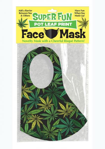 Super Fun Pot Leaf Face Mask | SexToy.com