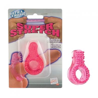 Super stretch stimulator sleeves -Pink nodule | SexToy.com