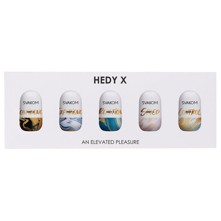 Svakom Hedy X Mixed Textures Box of 5 - SexToy.com