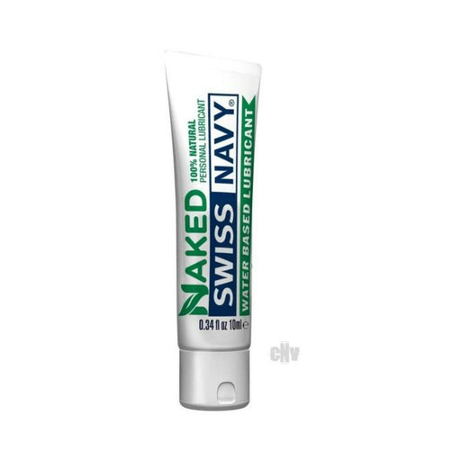 Swiss Navy Naked All Natural Lubricant - 10 Ml - SexToy.com