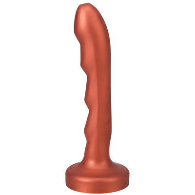 Tantus Charmer 8 In. G-spot Dildo Firm Copper - SexToy.com