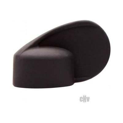 Black silicone Dorado Head attachment for Rumble with smooth, ergonomic design.