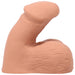 Tantus On the Go Silicone Packer in natural skin tone with realistic texture and flexible design for comfortable wear.