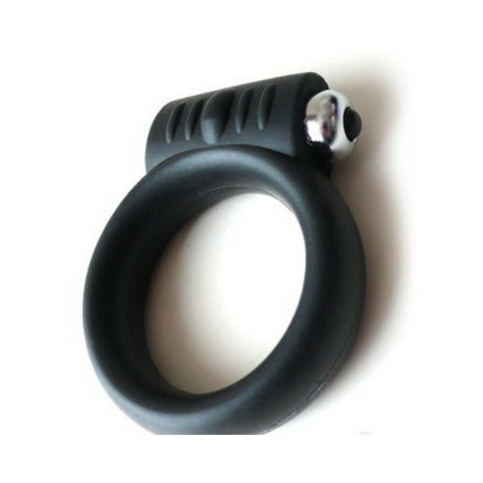 Tantus Vibrating C-ring 2in Onyx (bag) | SexToy.com