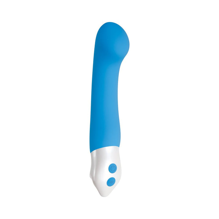 Tempest G Silicone Rechargeable G-Spot Vibrator Blue - SexToy.com