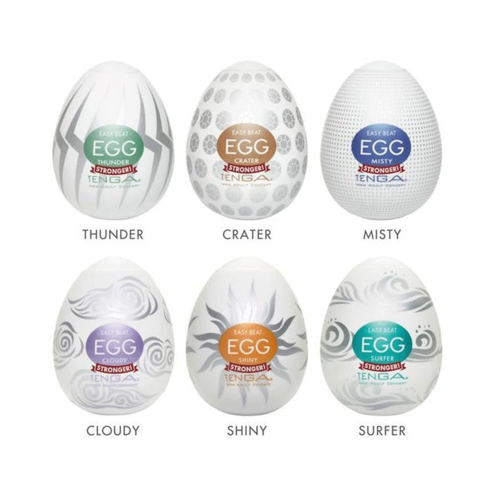 Tenga Egg Variety Pack Hard Boiled Strokers 6 Pack | SexToy.com