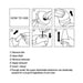 Step-by-step illustrated instructions for using Tenga EGG Wavy 2, showing removal of film, opening egg, applying lubricant, and insertion.