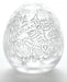 Clear Tenga Keith Haring Egg Party Stroker with textured interior and iconic Keith Haring artwork design.