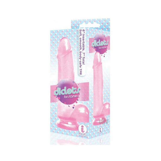 The 9's Diclets 7" Jelly TPR Dong Pink | SexToy.com