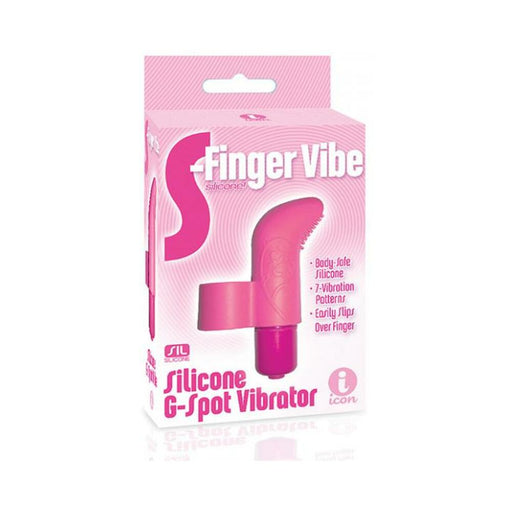 The 9's S-Finger Vibe Pink | SexToy.com