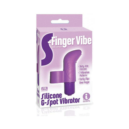 The 9's S-Finger Vibe Purple | SexToy.com