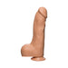 The D Master D 10.5 inches Dildo with Balls Firmskyn Beige - SexToy.com