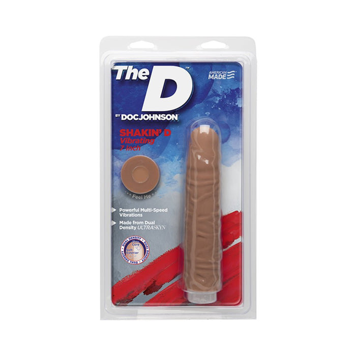 The D Shakin D 7 inch Vibrating Dildo | SexToy.com