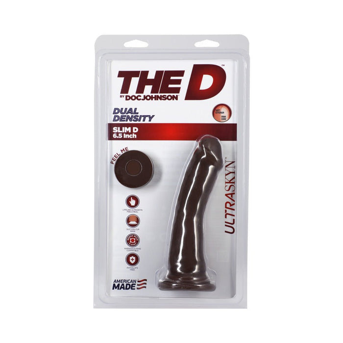 The D Slim 6in Without Balls Ultraskyn - SexToy.com