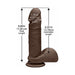 The D The Perfect D 7 inch Realistic Dildo | SexToy.com