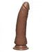 The D Thin D 7 inches Firmskyn Caramel Brown Dildo | SexToy.com