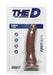 The D Thin D 7 inches Firmskyn Caramel Brown Dildo | SexToy.com