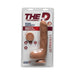 The D Uncut D 9 inches With Balls Ultraskyn Tan Dildo - SexToy.com