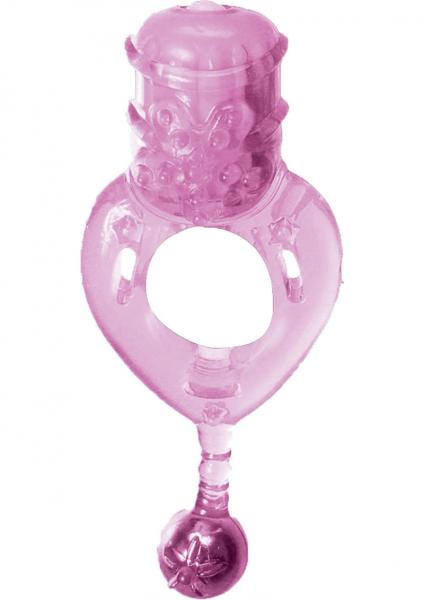 The Macho Ecstacy Ring 7 Speed Vibrating Cockring Purple | SexToy.com