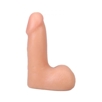 The Realistic Cock 5 In. Ultraskyn Vac-u-lock Dildo With Balls Vanilla - SexToy.com