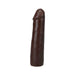 Chocolate-colored realistic 7-inch dildo with detailed texture and smooth suction cup base.