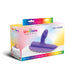 Purple silicone Uni Horn attachment for The Unicorn sex machine in colorful branded packaging.