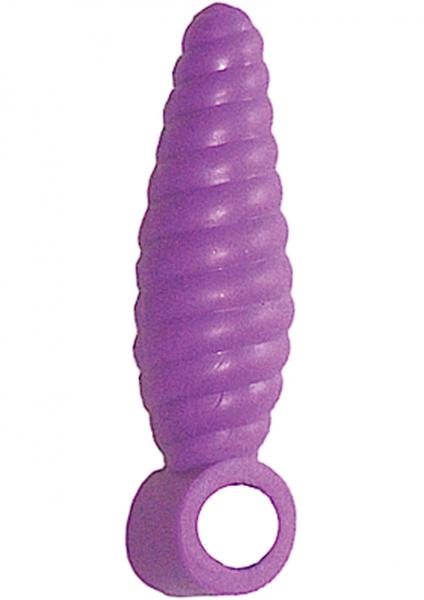 The Velvet Kiss Collection Anal Pleaser Finger Teaser Purple | SexToy.com