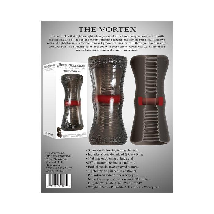 The Vortex Stroker Tightening Channels Smoke - SexToy.com