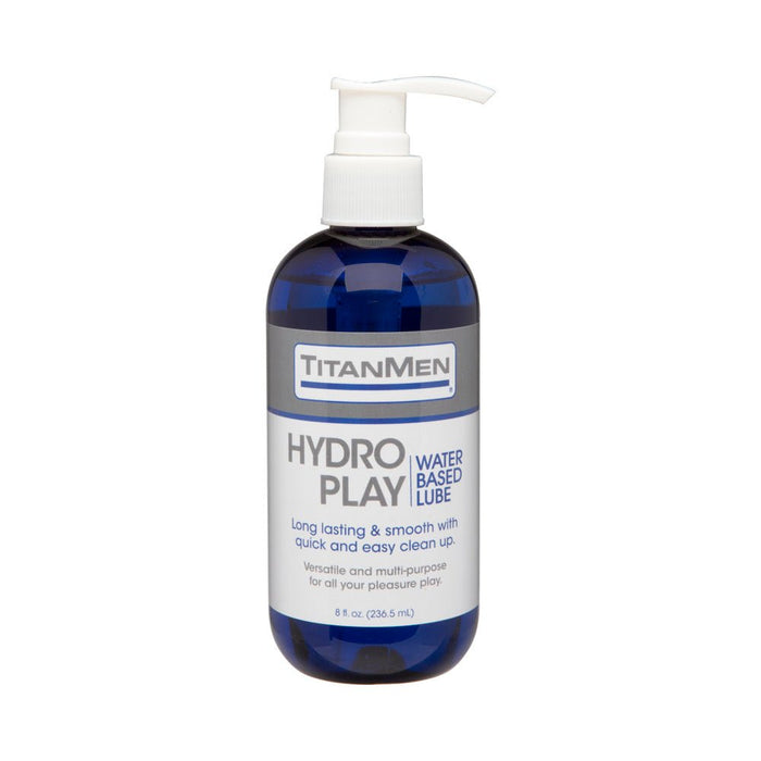 Titanmen Hydro Play Water Based Glide 8oz. - SexToy.com