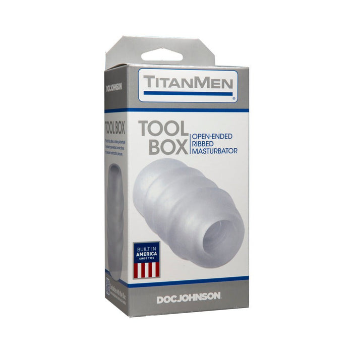 Titanmen Tool Box Clear Stroker - SexToy.com